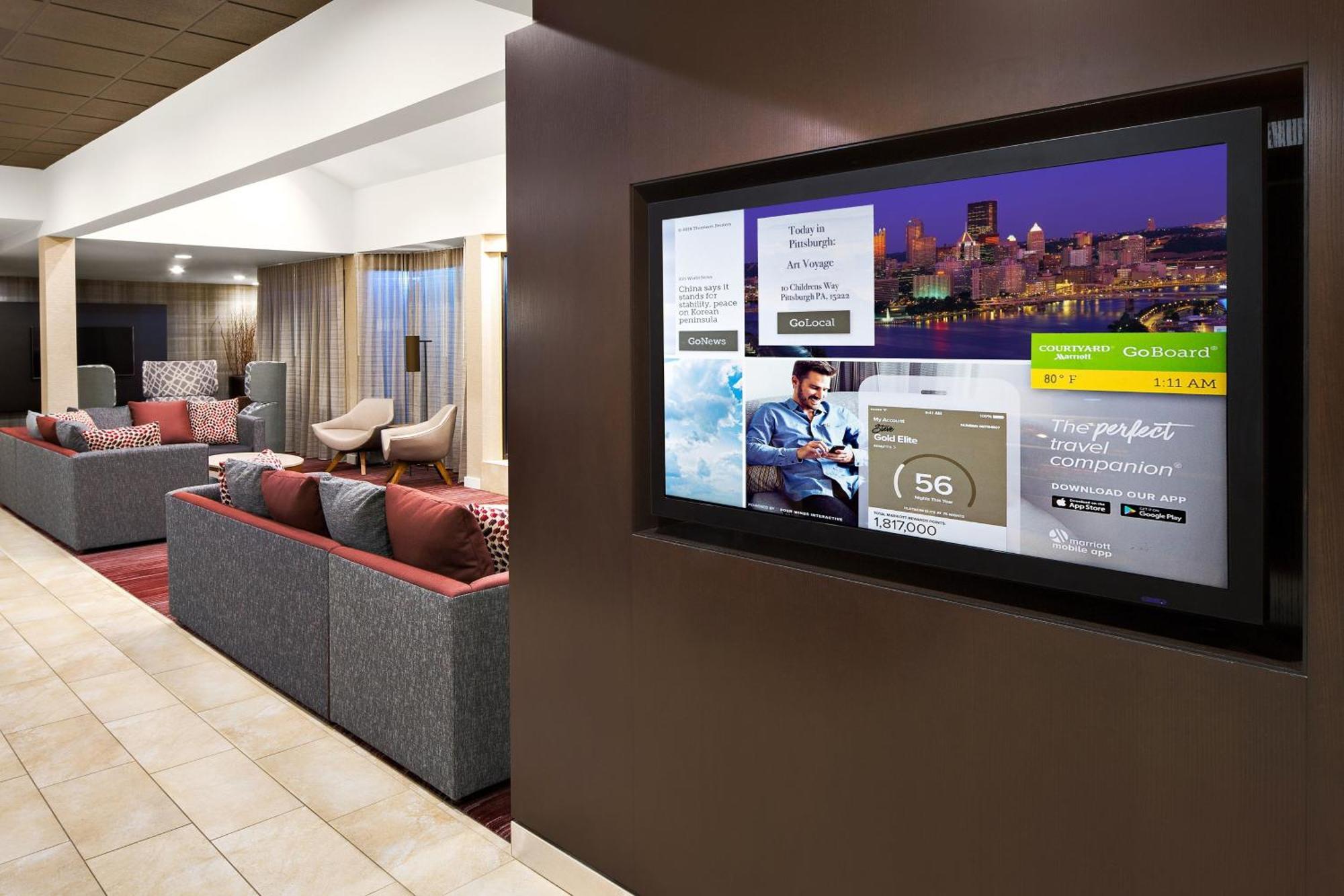 Courtyard By Marriott Pittsburgh Airport Otel Coraopolis Dış mekan fotoğraf